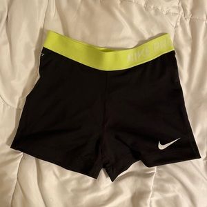Women’s Black Nike Compression Shorts